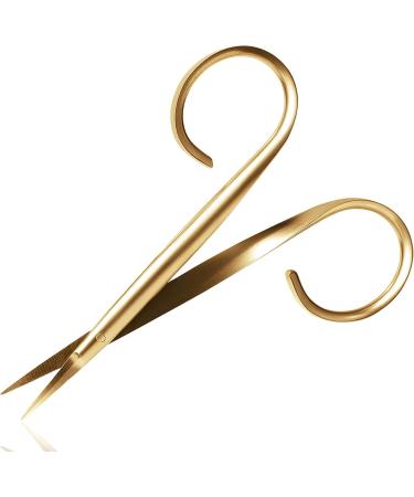 Rubis Colibri Gold Cuticle Scissors - High-Quality Gold-Plated Nail Care Tool for Precision Grooming | International Shipping Available - Buy Online on GoSupps.com