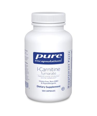 Pure Encapsulations L-Carnitine Fumarate | Hypoallergenic Supplement Support for Enhanced Muscle | 120 Capsules Standard Packaging - Buy Online on GoSupps.com