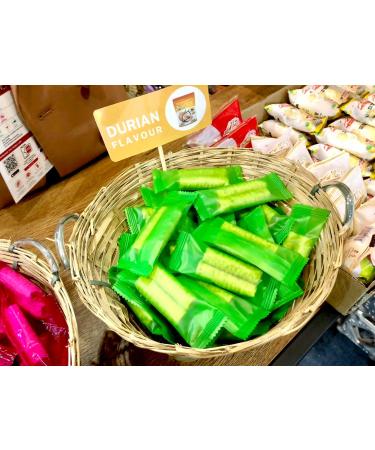 Aroi Coconut Crispy Rolls Durian Flavor 80g - Buy Online on GoSupps.com