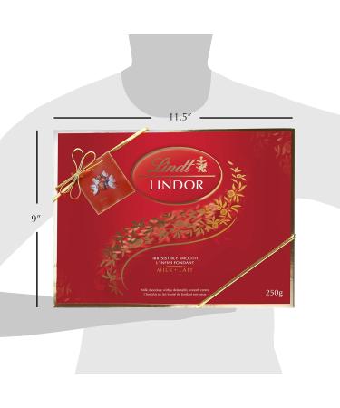 Lindt LINDOR Prestige Milk Chocolate Truffles Gift Box 250 Grams Milk 250g - Buy Online on GoSupps.com