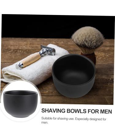 Frcolor Stainless Steel Shaving Soap Cup | Men's Shaving Foam Bowl | Double Layer Acrylic Holder for Perfect Shaving Experience - Buy Online on GoSupps.com