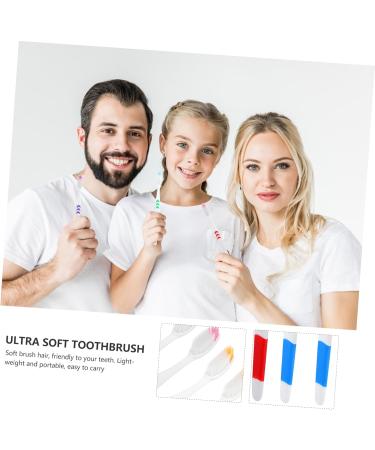 Goohochy 30-Pack Disposable Charcoal Toothbrushes for Kids | Soft Bristle Vegan Travel Toothbrushes | Bulk Travel Essentials - Buy Online on GoSupps.com
