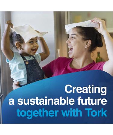 Tork Handi-Size White Perforated Paper Towel, 2-Ply, Case of 30 Rolls - 3,600 Small Towels - Buy Online on GoSupps.com