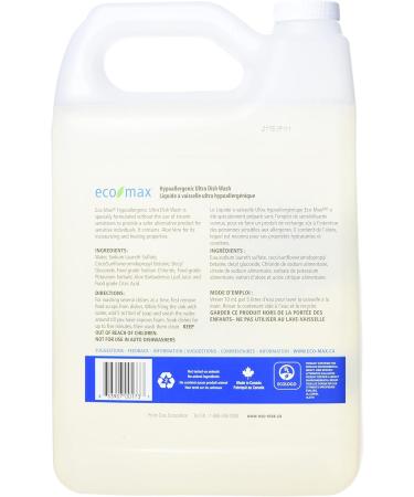 Eco-Max - Hypoallergenic - Ultra Dish Wash - 4L Fragrance-Free 4 l (Pack of 1) - Buy Online on GoSupps.com