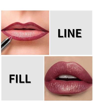 Boobeen Matte Lipstick Pencil - High Pigment, Waterproof Lip Crayon Stick for Women - Smooth Makeup Finish - Non-Fade Matte Lip Stain 01 - Buy Online on GoSupps.com