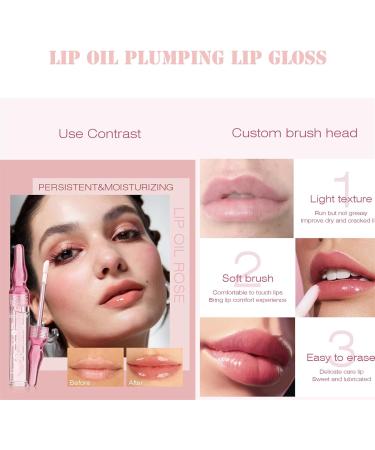  Mikabila Mikabila 2pcs Natural Lip Plumper Gloss Filler Lip Plumping Treatment Balm Full Lip Enhancement for complete - Buy Online on GoSupps.com