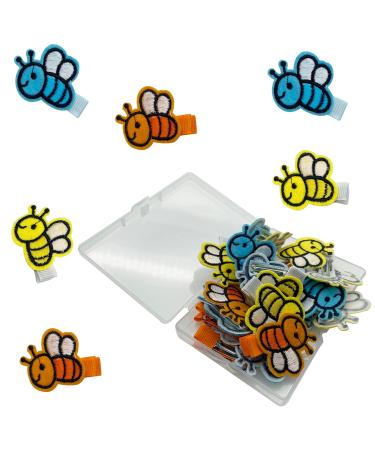 20 Pcs Bee Alligator Hair Clips Bee Hair Clips Bee Hair Accessories Honeybee Hair Clips Cute Hair Clips for Toddlers  Girls  Children  Teens
