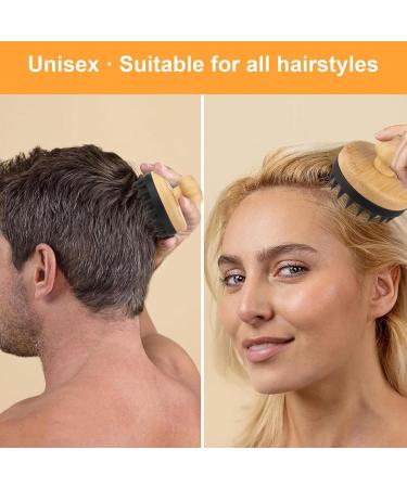 Scalp Massage Device & Hairbrush - Ultimate Shower Brush & Scalp Scrubber for Men Women Children & Pets | Enhance Relaxation & Hair Care - Buy Online on GoSupps.com