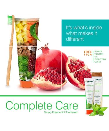 Himalaya Botanique Complete Care Toothpaste - Simply Peppermint 5.29 oz (150 g) | Natural Oral Care - Buy Online on GoSupps.com