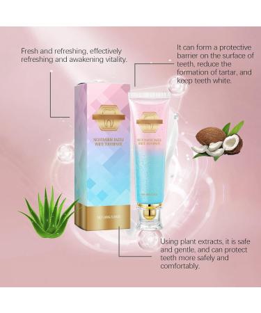 Nicotinamide Dazzle White Toothpaste 3.53oz with Mint Extract and Aloe Teeth Whitening and Gum Protection - Buy Online on GoSupps.com