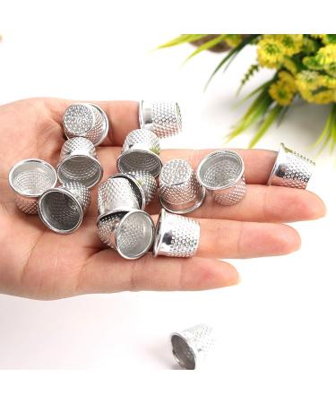 15 PCS Metal Sewing Thimble Finger Protectors for DIY Crafts - 19/18mm - Buy Online on GoSupps.com