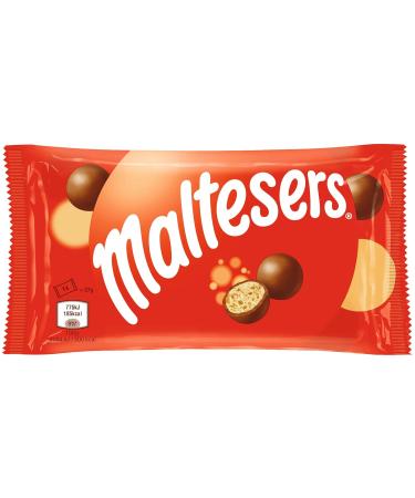 Maltesers Mini Bag 25 Pack Chocolate Balls with Airy Crunchy Core | Bulk Chocolate Treats | International Shipping Available - Buy Online on GoSupps.com