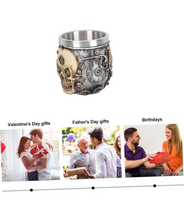 Beaupretty 3-St Soap Bowl for Shaving - Stainless Steel Razor & Brush Cup for Men | Premium Shaving Tools - Buy Online on GoSupps.com