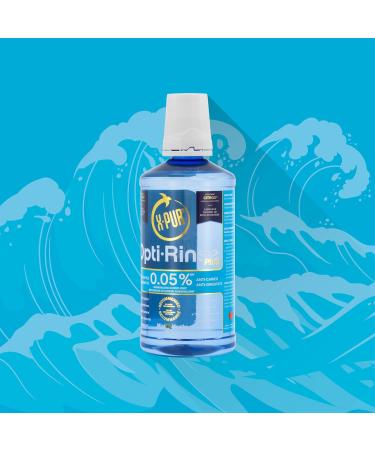X-PUR Xylitol Mouthwash - 0.05% Opti-Rinse Plus With Citrox - Alcohol Free Natural Antiseptic Mouthwash - Antibacterial Mouth Wash - Mint Flavored Mouthwash Alcohol Free - 500 ML - Buy Online on GoSupps.com