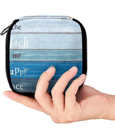 GIAPB Period Bag - Sanitary Napkin Storage and Makeup Pouch in Beach Color4153 - Buy Online on GoSupps.com