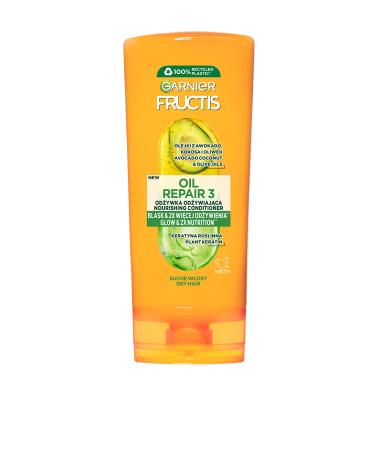 Garnier Fructis Oil Repair 3 Conditioner for dry and brittle hair nourishes the entire length and regenerates 200 ml