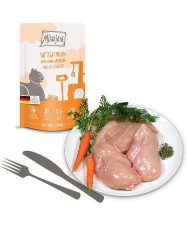 Mjamjam Mix Package II - Premium Wet Cat Food 12-Pack (1.5kg) | Chicken Cattle & Heart Bundle - Buy Online on GoSupps.com