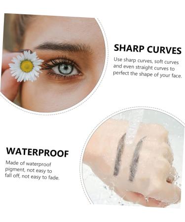 Beavorty 10Pcs Eyebrow Shaping Stickers Bionic stickers beauty products beauty stickers eyebrow stickers - Buy Online on GoSupps.com