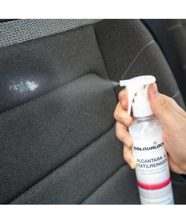 Colourlock Alcantara & Textile Nursing Set - Clean & Protect Alcantara Microfiber & Natural Fibers with 200ml Cleaner & Impregnation - Buy Online on GoSupps.com