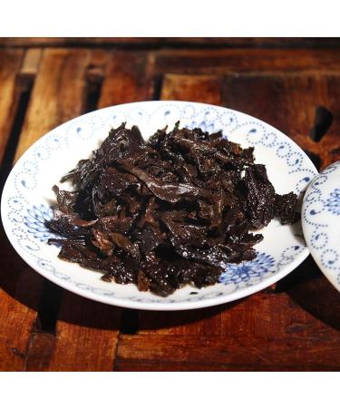 HELLOYOUNG 200g Brique de th Pu'er m r d'arbre ancien chinois vieilli bandes de th claires et une couleur brun rouge tre avec un arri re-go t sucr Th pu-erh Pu'er Tea - Buy Online on GoSupps.com