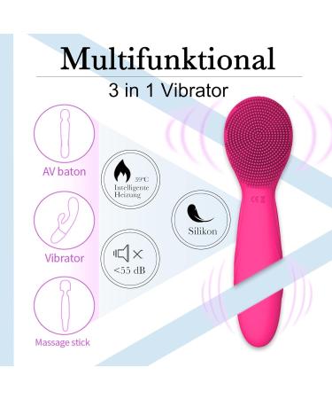 Personal Wireless Massage Tab - Handheld Silicone Device with 10 Powerful Impulses Waterproof Therapeutic Vibration for Ultimate Relaxation - Buy Online on GoSupps.com