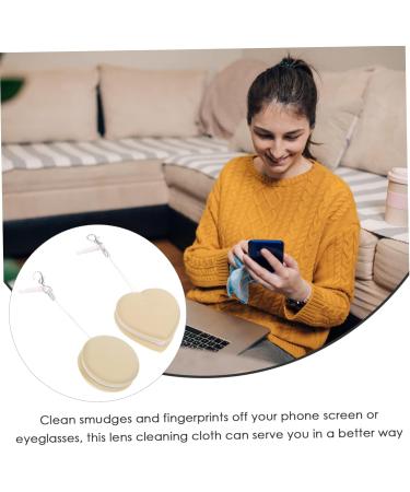 Ipetboom Lens Cleaner - 4 Pcs Electronic Wipes for Glasses & Screens | Compact Keychain & Backpack Friendly - Buy Online on GoSupps.com