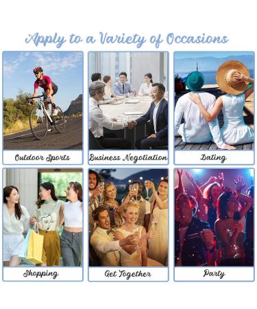 60 PCS Disposable Underarm Sweat Pads | Absorbent Armpit Shields for Excessive Sweat - Buy Online on GoSupps.com