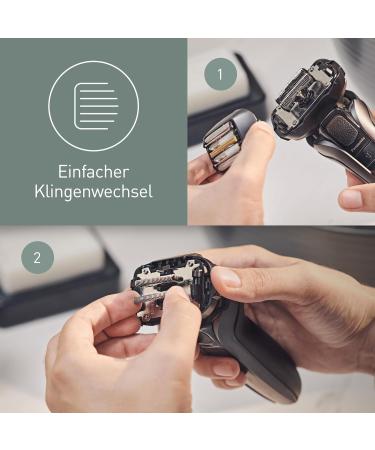 Buy Panasonic WES9040Y1361 Replacement Blades & Shear Film - Compatible with ES-LV9U & ES-LV6U | 5-Blade System Waterproof Japanese Stainless Steel - Buy Online on GoSupps.com