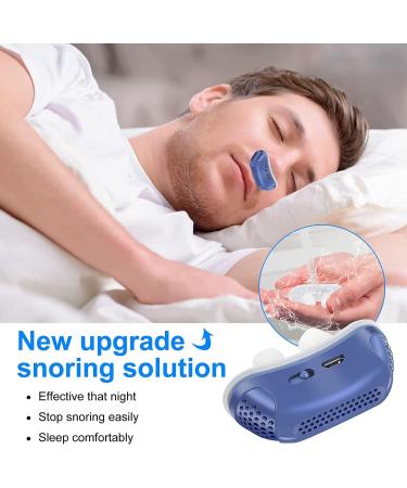 Variable Snore Solution Wind Speed Double Eddy Current Anti Snoring Device - Blue - Buy Online on GoSupps.com