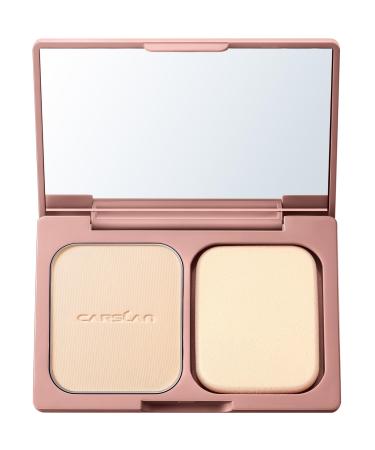 Oil Control Pressed Setting Powder Compact 12H Longlasting Translucent Powder Makeup Waterproof Face Powder 01 LIGHT 0.28Oz 01.Light