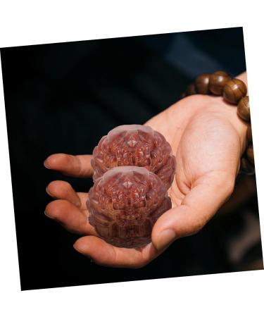 Shop Gleavi Portable Massage Balls - Solid Wood Hand Massage Devices for Relaxation & Fitness - Buy Online on GoSupps.com