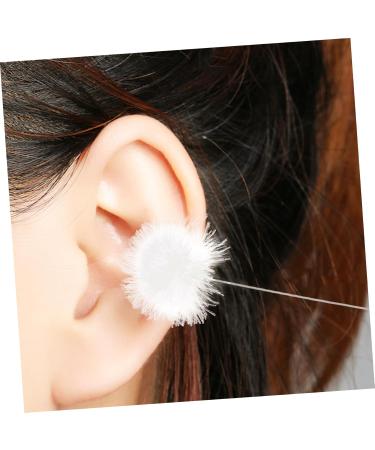 FOYTOKI Earwax Cleaning Kit Disposable Ear Cleaning Plume Sticks Set for Earwax Removal for Home - Buy Online on GoSupps.com