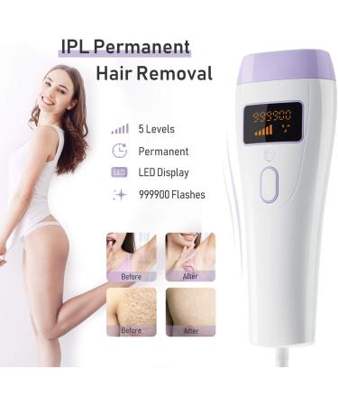 IPL Hair Removal Set 8 Pcs OOWOLF - 999,900 Flashes Permanent Painless Hair Remover for Women and Men - At-Home Whole Body IPL Hair Remover for Armpits, Legs, Arms, Face, Bikini - Buy Now! - Buy Online on GoSupps.com