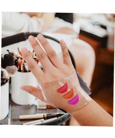 POPETPOP Palette de Maquillage Transparente Polyvalente Taille Moyenne en Polyur thane pour Maquilleurs Professionnels et Amateurs Domicile - Buy Online on GoSupps.com