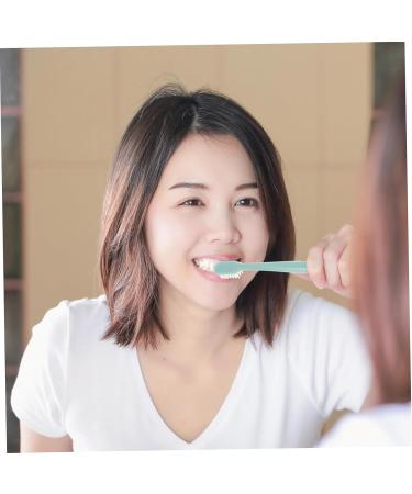 Ipetboom Soft Travel Toothbrush - Ergonomic Toothbrush for Adults | 10 Pack Travel-Friendly Oral Care Accessories - Buy Online on GoSupps.com