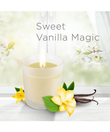 Shop Air Wick XL WohlleVentuftkerze - Sweet Vanilla Magic | 40 Hour Burn | Natural Essential Oils | 220g Fragrance Candle - International Shipping Available - Buy Online on GoSupps.com