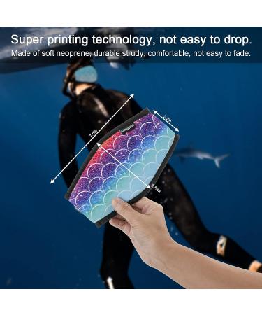 Reflective Neoprene Mask Strap Cover for Dive & Snorkel Masks - Hair Protector Wrap for Water Sports - Buy Online on GoSupps.com