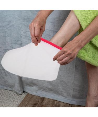 Baluue Paraffin Wax Booties: 1 Pair Paraffin Wax Mitts Paraffin Wax Foot Liners Paraffin Wax Gloves Foot Moisturizing Socks Spa Foot Hot Wax Covers for Spa Accessories - Buy Online on GoSupps.com