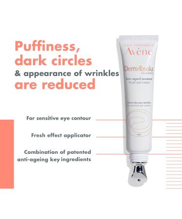 Pierre Fabre Avene Dermabsolu Eye Contour 15ml - Anti-Aging & Hydrating Eye Cream | Fast International Shipping - Buy Online on GoSupps.com