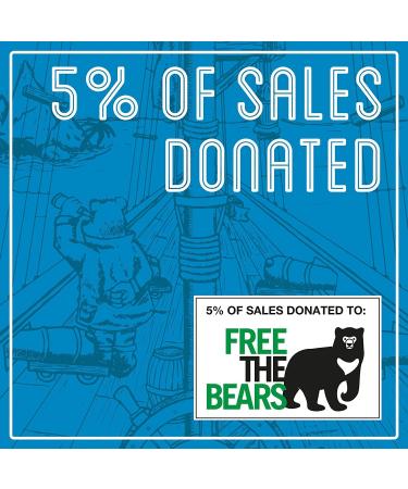 Brown Bear India Coffee: Monsoon Malabar Strong Aged Ground Coffee 227g - Dark Roast - Strength 5 - For French Press, Cafetiere, Filter, Drip, V60, Aeropress - Supports Free The Bears - 1 Pack - 227g - Buy Online on GoSupps.com