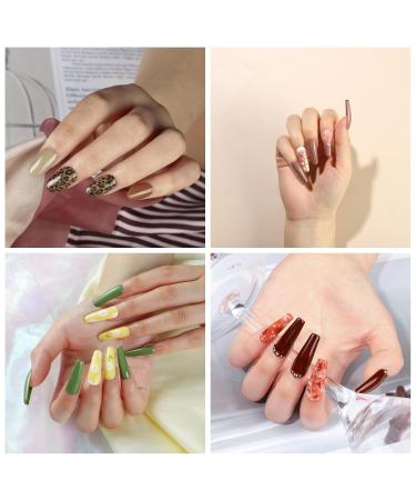 Buy COSCELIA 40 Colors Gel Nail Polish Set - Glitter & Nude Shades for DIY Manicure | Perfect Gift for Women - Soak Off 7ML All Seasons - Buy Online on GoSupps.com