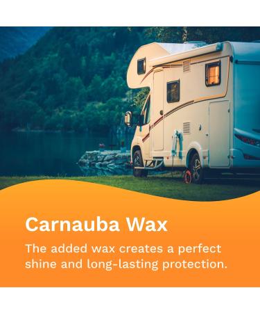 LeisureTime Concentrated Wash/Wax/Anti Static Caravan Cleaner 25 Doses - Removes Black Streaks, Dirt, Grime, Winter Algae, Mould, and Mildew - Caravan Accessories/Campervan Accessories UK - Buy Online on GoSupps.com