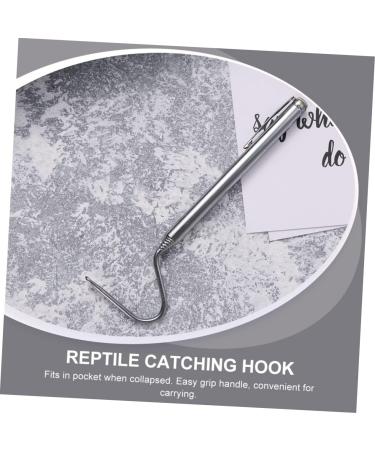 HOMSFOU 6 Pcs Telescopic Snake Hook Heavy Duty Snake Hook Snake Handling Tools Reptile Catcher Stick Snake Grabber Tongs Reptiles Hooks Snake Catching Tool Glass Stainless Steel Snake Clip - Buy Online on GoSupps.com