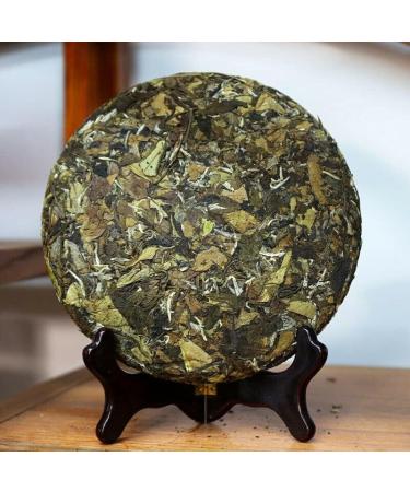 Haute montagne Bai Cha 350g Th Blanc Fuding Shou Mei G teau au Th Blanc Bio - Buy Online on GoSupps.com