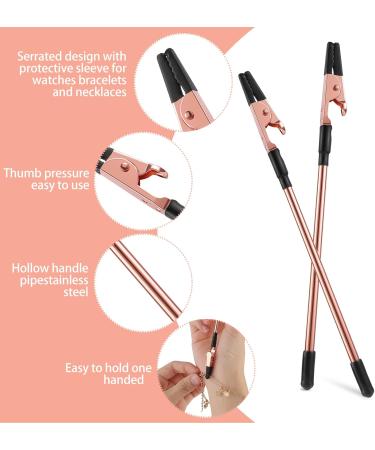 2-Piece Jewelry Bracelet Set for Fastening & Hooking - Ideal for Necklaces Straps & Zip Locks | Secure Closure Tools - Buy Online on GoSupps.com