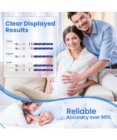 Femometer 25 Pregnancy Test Strips Kit - Accurate Early Pregnancy Test Sticks (25pcs) - Buy Online on GoSupps.com