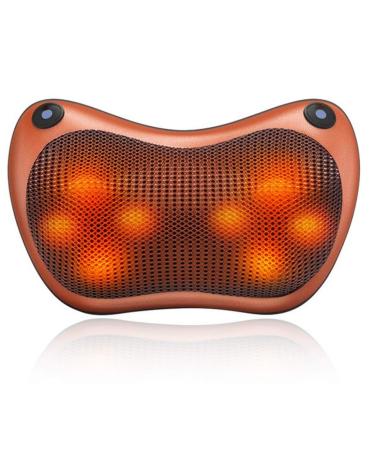 Pokar massage device Shiatsu 3D massage pillow with heat function Electrical neck massage device Rotating massage for neck shoulder back muscle relaxation for house office and car - Buy Online on GoSupps.com