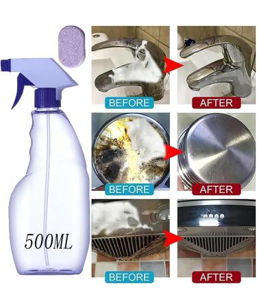 Cleanlix Cleaner Cleanlix Cleaning Spray with Concentrated Cleaning Tablets Cleanlix Spray Cleaner for Instant Stain Removal Cleanlix Multi Purpose Cleaning System (1 Bottle+30Cleaning Tablets) - Buy Online on GoSupps.com