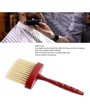 Barber Brush Duster Ergonomic Neck Duster Brush with Wooden Long Handle and Nylon Bristles Durable Neck Hair Cleaning Brush for Beauty Salon Hair Salon Home Barber Cleaning Brush for Hair Cutting - Buy Online on GoSupps.com