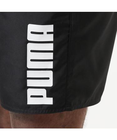 PUMA Men's Black Mid Shorts Swim Trunks - Stylish & Comfortable Swimwear for All Sizes - International Shipping Available - Buy Online on GoSupps.com
